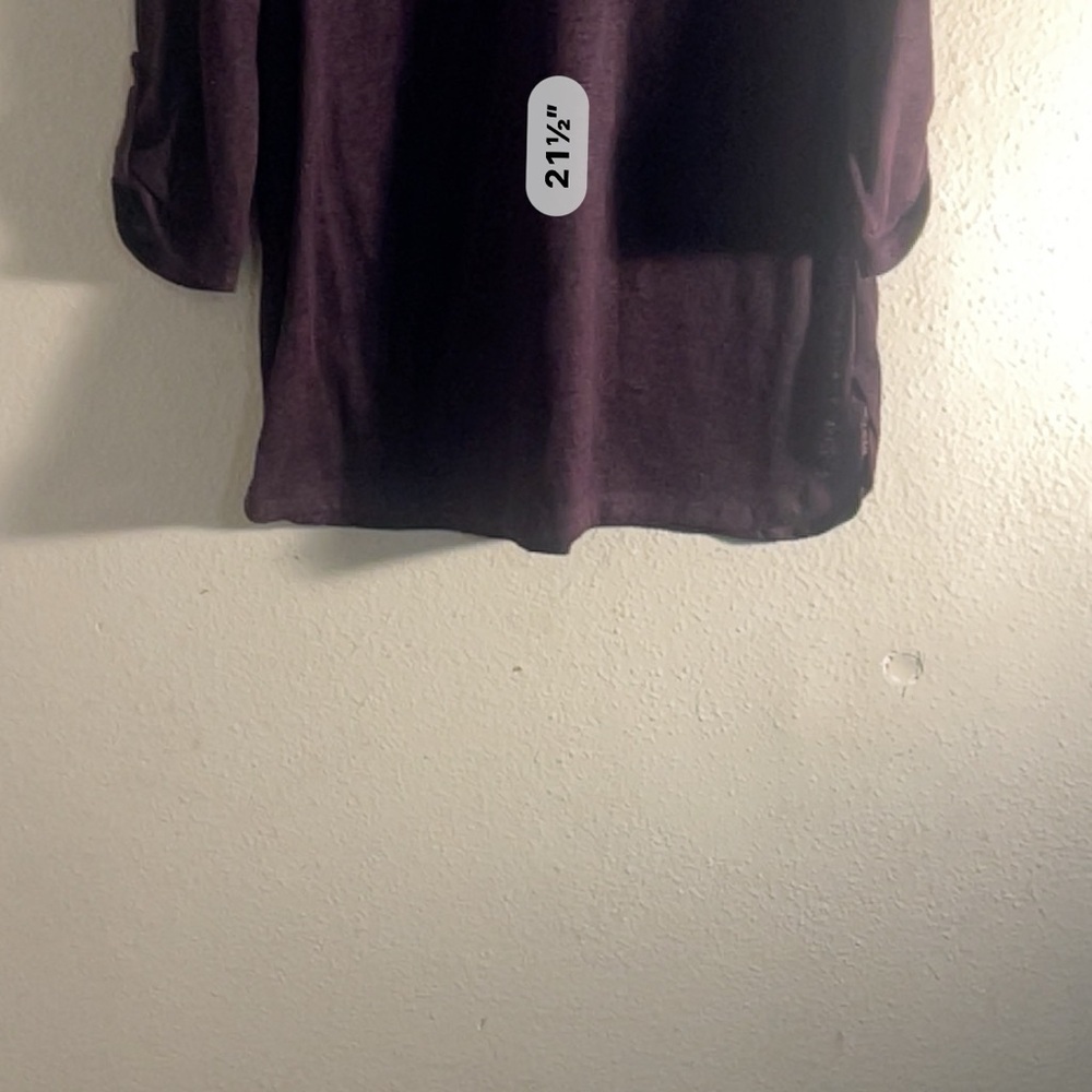 Rue21 Deep Purple Long Sleeve Top - Picture 10 of 10